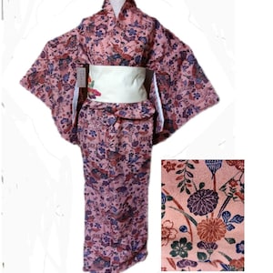 Okinawa Bingata Pattern Kimono / Washable - Etsy