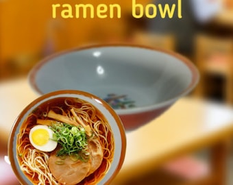 bowl for japanese ramen