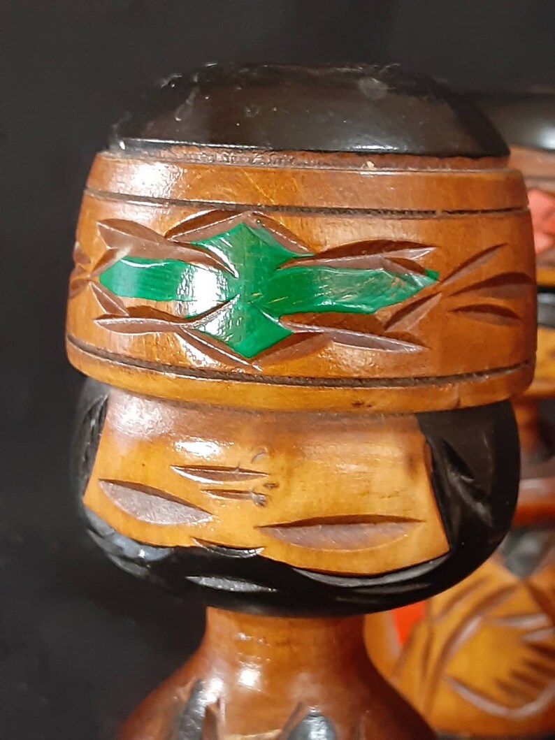 Wood crafts of ainu / native Japanese Etsy