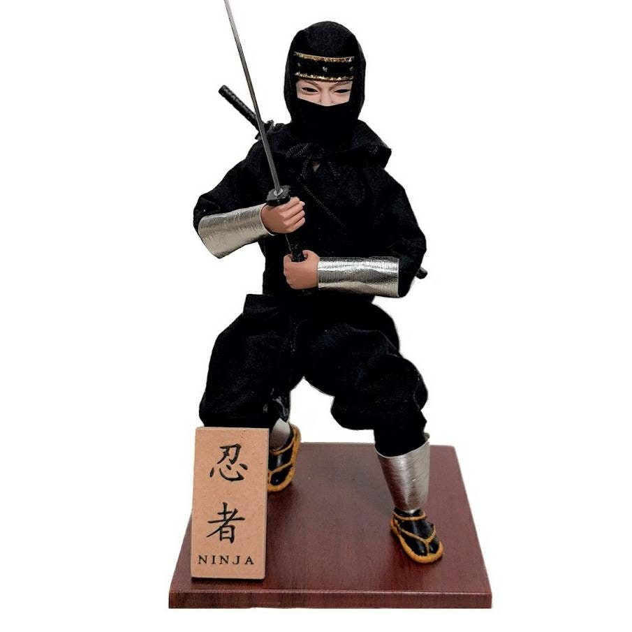 Japanese Ninja (忍者) Doll - Etsy Japanese Ninja (忍者) Doll - Etsy