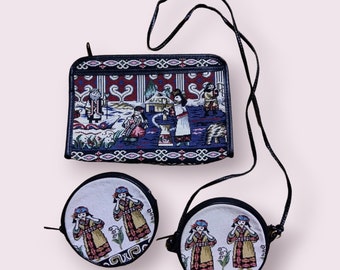 ヴィンテージの日本のアイヌの木彫り額 – 北海道の民芸品、日本の