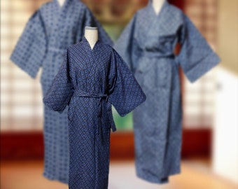 yukata robe with belt for men or women