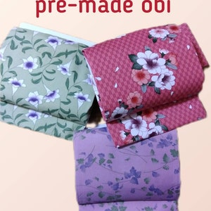 Pre-made obi / nagoya obi