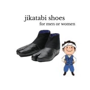 jikatabi shoes, Japanese work shoes for men or women