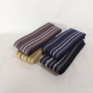 Yukata obi belt for men / 角帯 (kakuobi)