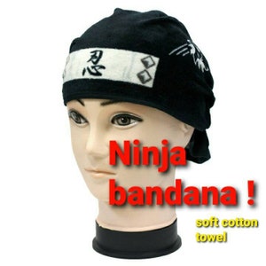 Ninja costume / banana towel