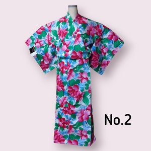 yukata for women / hibiscus pattern No.2