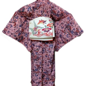 Okinawa Bingata Pattern Kimono / Washable - Etsy