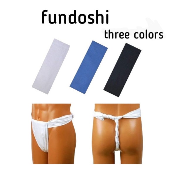 The Japanese traditional style fundoshi / rokushaku fundoshi