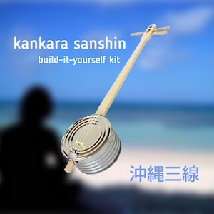 build-it-yourself sanshin kit / Okinawa sanshin