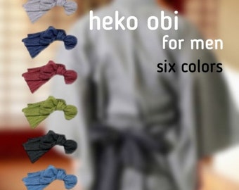 Heko obi (Heko obi) for men / six colors