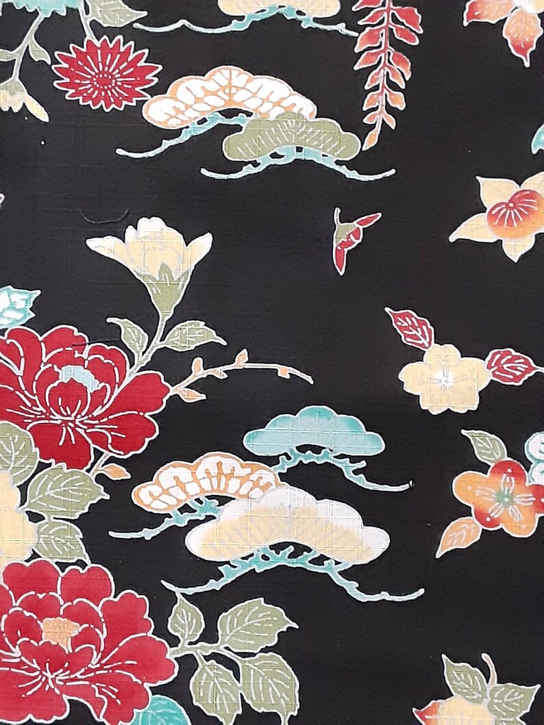 Okinawa Bingata Pattern Yukata - Etsy