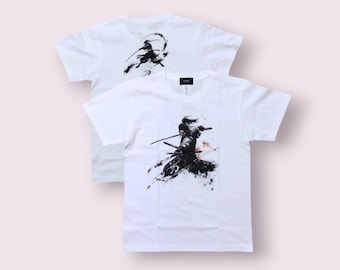 samurai t-shirt for kids, men, women / miyamoto musashi, japanese samurai warrior