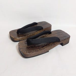 japanese traditional style geta sandals for men / zori sandals