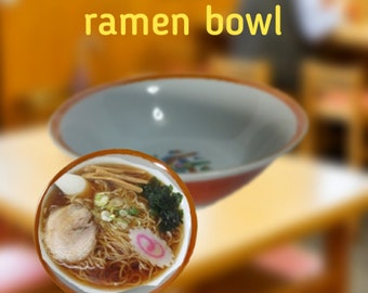 bowl for japanese ramen