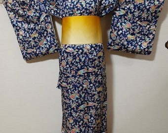 Okinawa bingata kimono