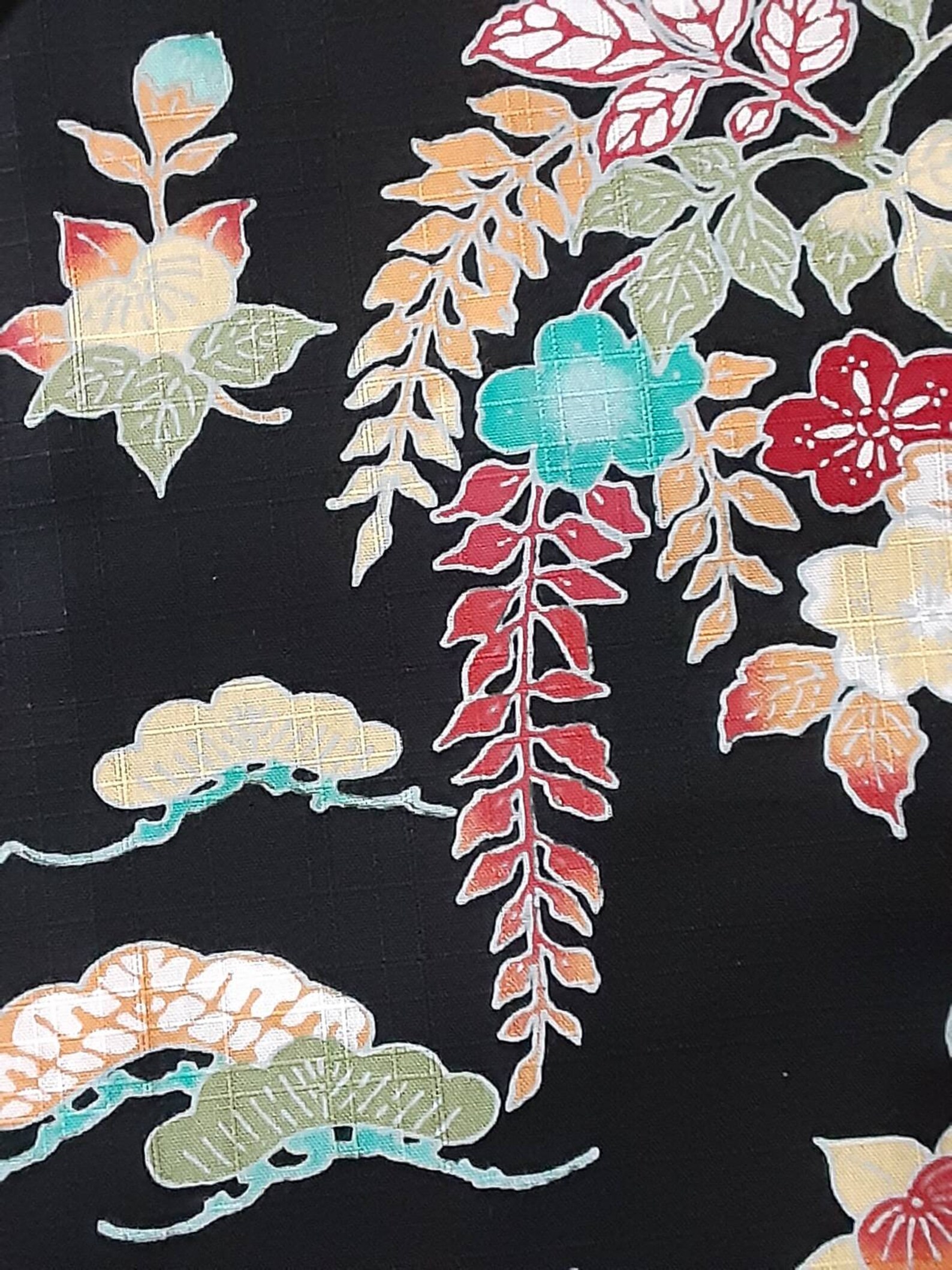 Okinawa Bingata Pattern Yukata - Etsy