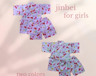 jinbei for girls, two colors / 100, 110, 120, 130‐size