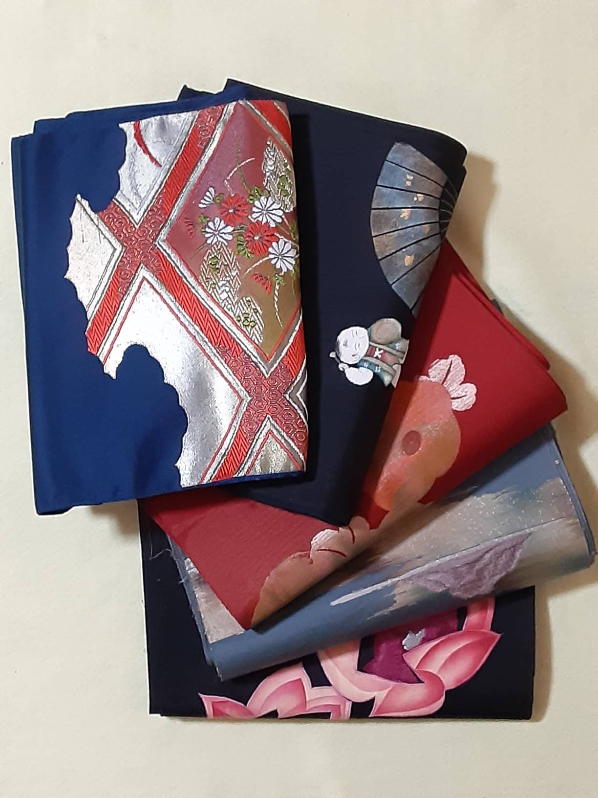 ◆おふく◆名古屋帯　千社札 ◇おふく◇名古屋帯 千社札 ◇おふく◇名古屋帯 千社札