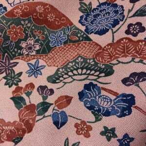 Okinawa Bingata Pattern Kimono / Washable - Etsy