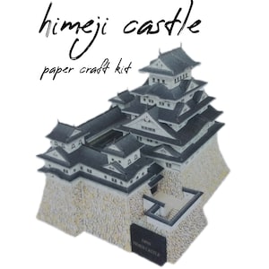 himeji castle / paper craft kit