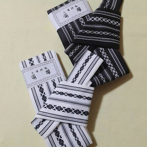 Pre-made kakuobi (角帯) for men