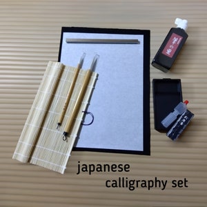 set di calligrafia giapponese per principianti