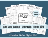 Self Care Anxiety Journal: Mental Health Log (Digital PDF)