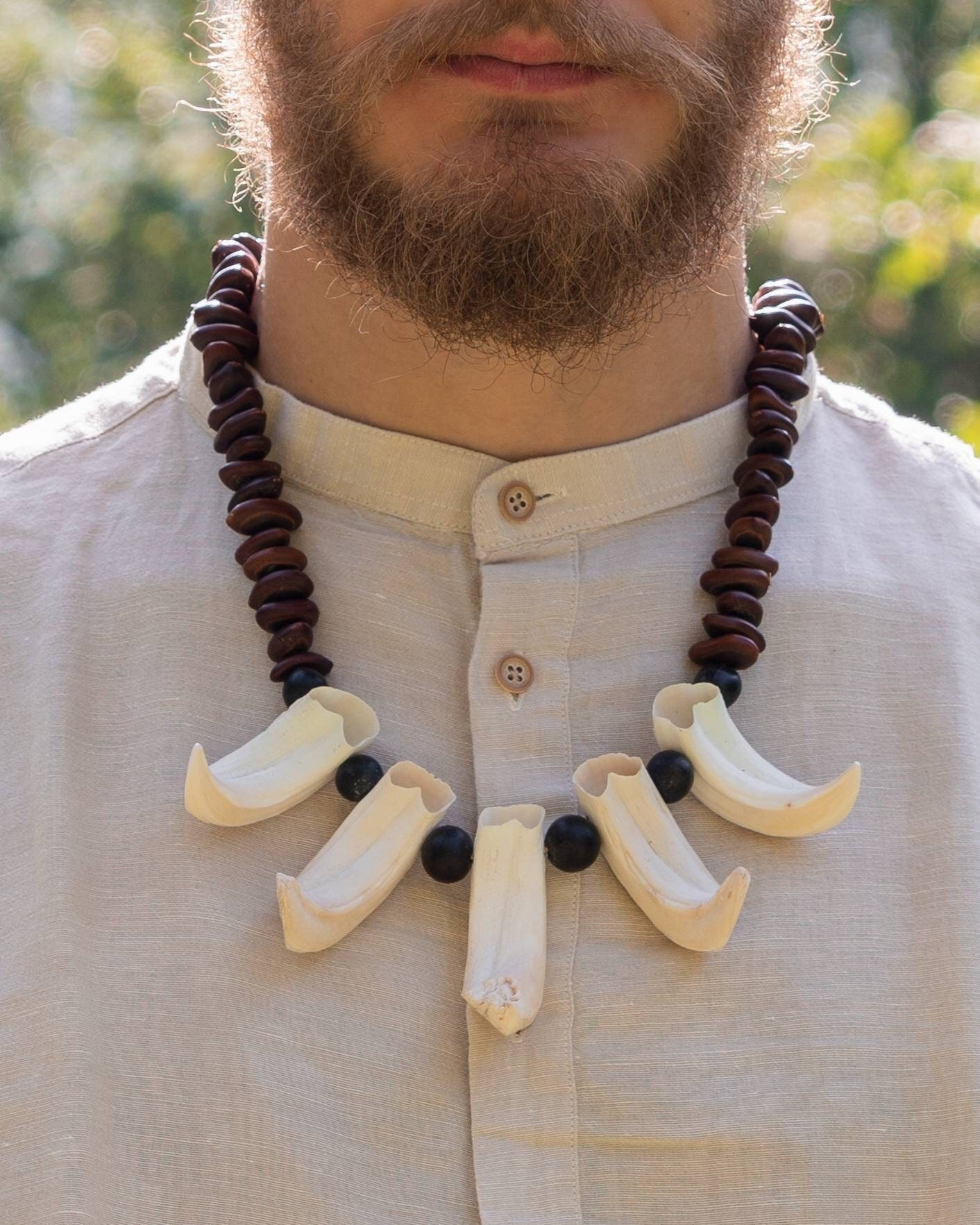 Lion Tooth Gold Necklace