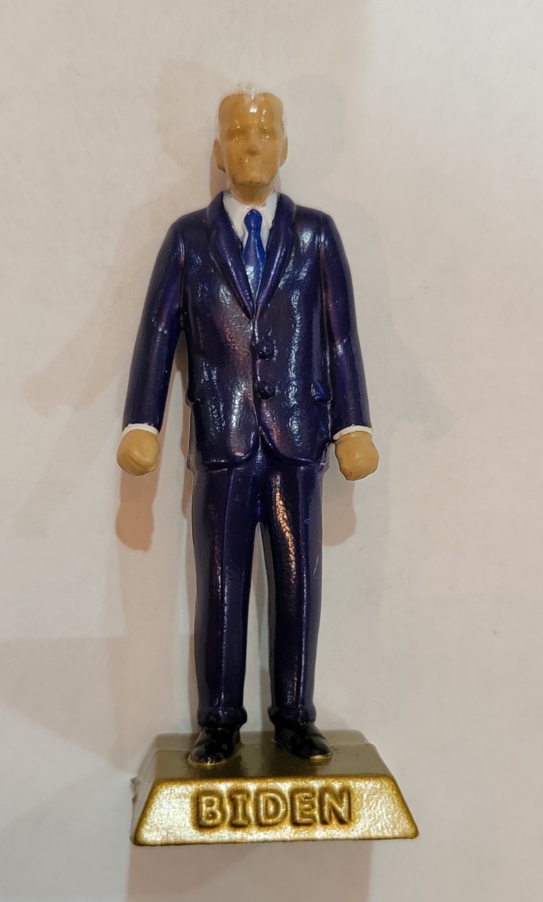 JOE BIDEN FIGURINE Add to Your Marx Presidential Figurine Collection Etsy