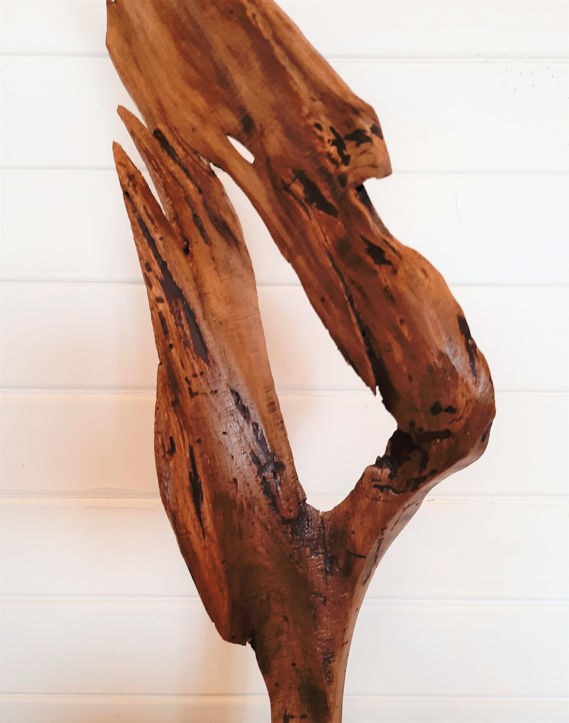 Abstract sculpture. Driftwood oak . Contemporary art Wood Etsy