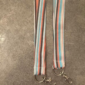 Beachy Stripes Lanyard