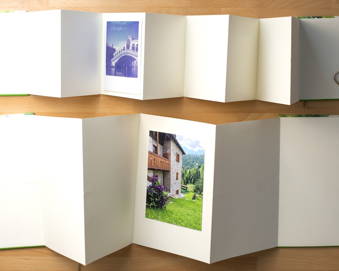 Leporello Accordion Photo Album for Photos and Polaroids Etsy