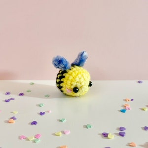 Crochet Bumblebee Keychain