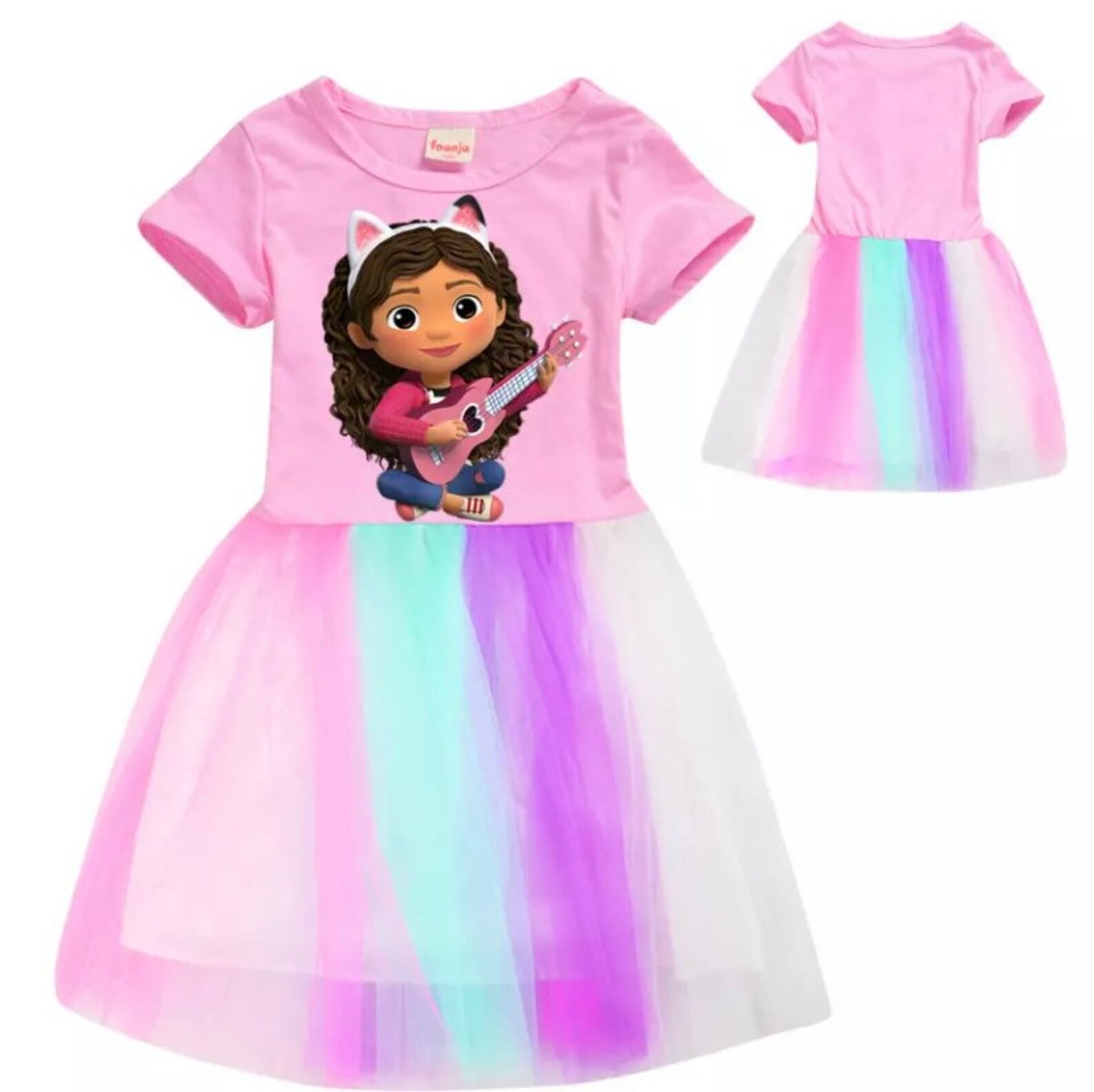 Gabbys Dollhouse Dress Girl Dress Gabbys Dollhouse Outfit Etsy Canada