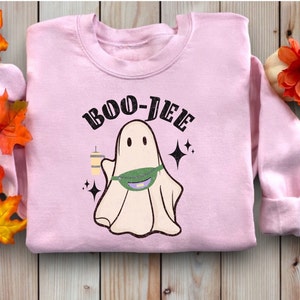 Halloween Ghost Sweatshirt, Boo Jee Shirt, Boo Shirt, Spooky Ghost Hoodie, Spooky Season Ghost Sweater, Spooky Vibes Shirt, Halloween Gifts