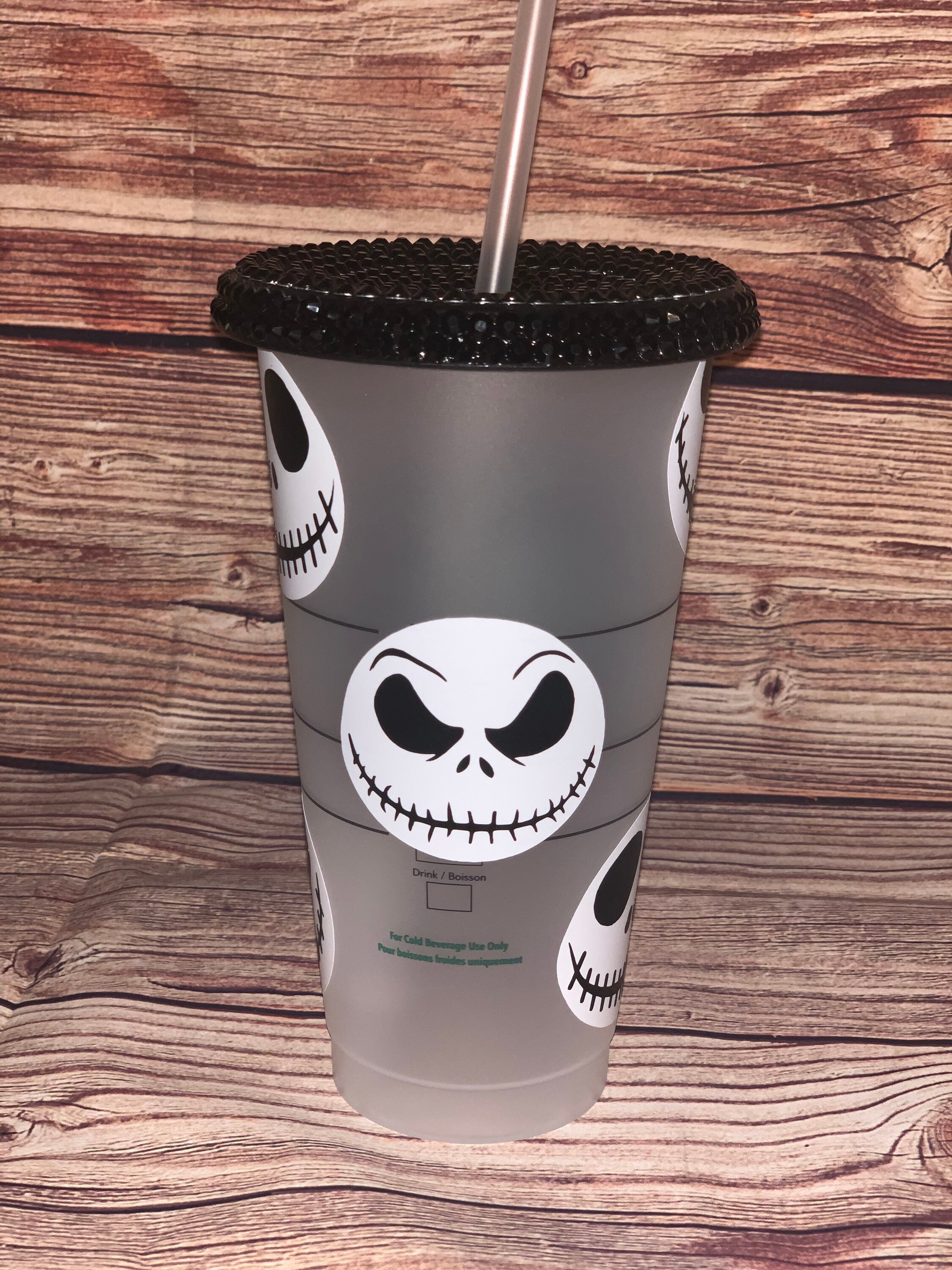 Jack skellington Starbucks cup custom Starbucks cup jack Etsy