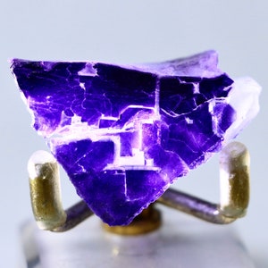 Purple Italian Etched Fluorite | Natural Fluorite Crystal Fluorite Gemstone Raw Fluorite Fluorite Healing Crystal Mineral Specimen