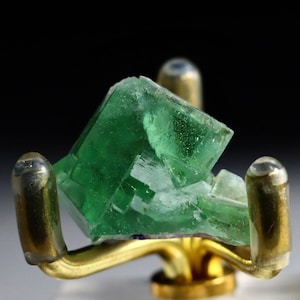 Green & Purple Phantom Fluorite w Muscovite on Matrix | Chinese Fluorite Cubic Fluorite Natural Fluorite Crystal Fluorite Gemstone Raw