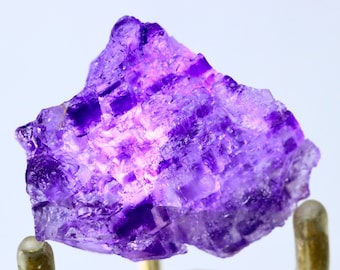 Fluorita grabada italiana púrpura / cristal de fluorita natural piedra preciosa de fluorita cruda fluorita curativa cristal mineral espécimen