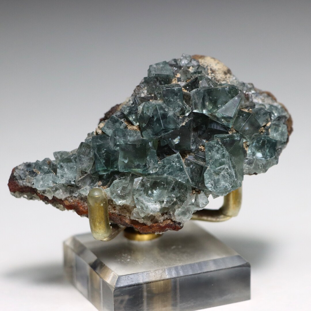 Color Changing Fluorite on Matrix Lady Annabella Mine Etsy