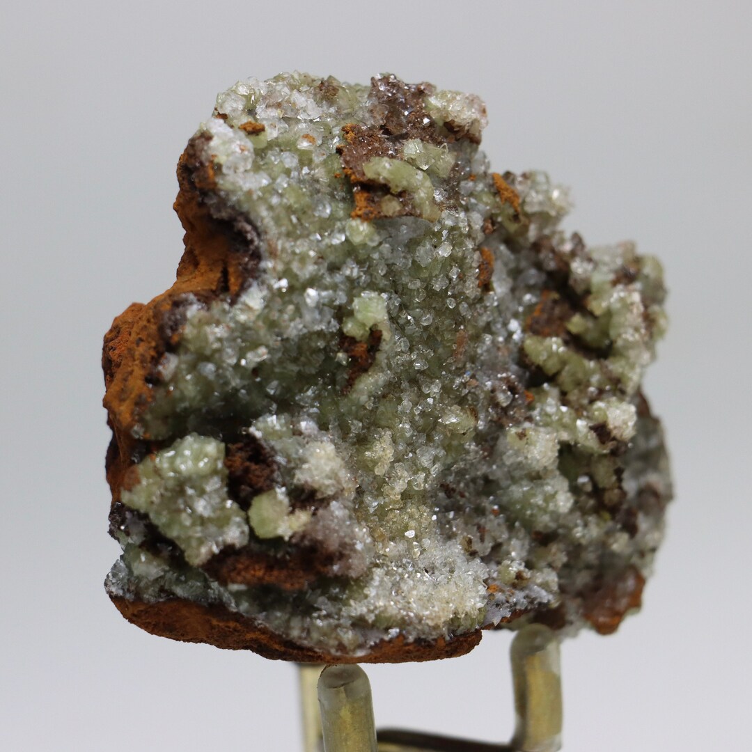 UV Reactive Adamite on Matrix | Mineral Specimen Rocks and Minerals Mineral Collecting Rare Minerals Crystal and Mineral Fine Mineral