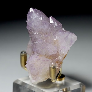 Spirit Amethyst Crystal | Natural Spirit Quartz Specimen Cactus Quartz Point Fairy Quartz Cluster Druzy Quartz Healing Quartz Natural Quartz