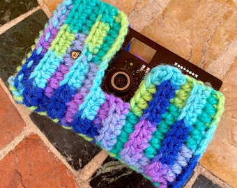 Papershoot Camera Crochet Case PDF pattern