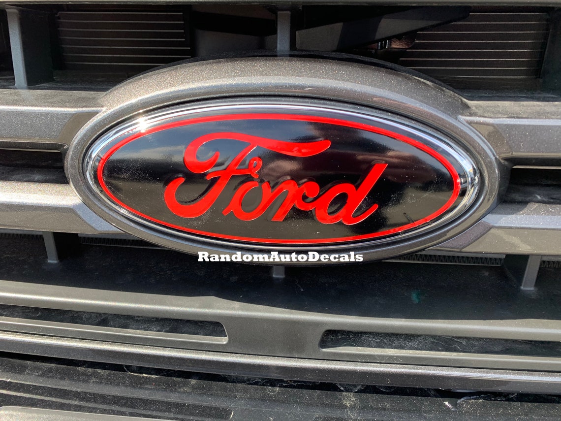 Ford Ranger GRILL OVAL Emblem Insert Decals 2019 2020 2021 Etsy.de