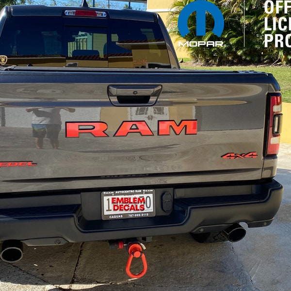 Power Wagon Tailgate Decal Etsy