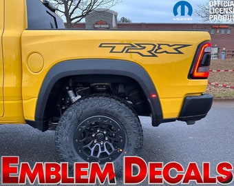 Ram 1500 TRX Solid Bed Decals Decal 2021 2022 2023 2024 / 2027 OEM SIZE