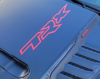 Ram 1500 TRX Hood Decal Inner Letter Inserts Overlay 2021 2022 2023 2024 / 2027