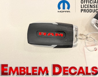 RAM 1500 DT Key FOB Emblem Decals 2019 2020 2021 2022 2023 2024