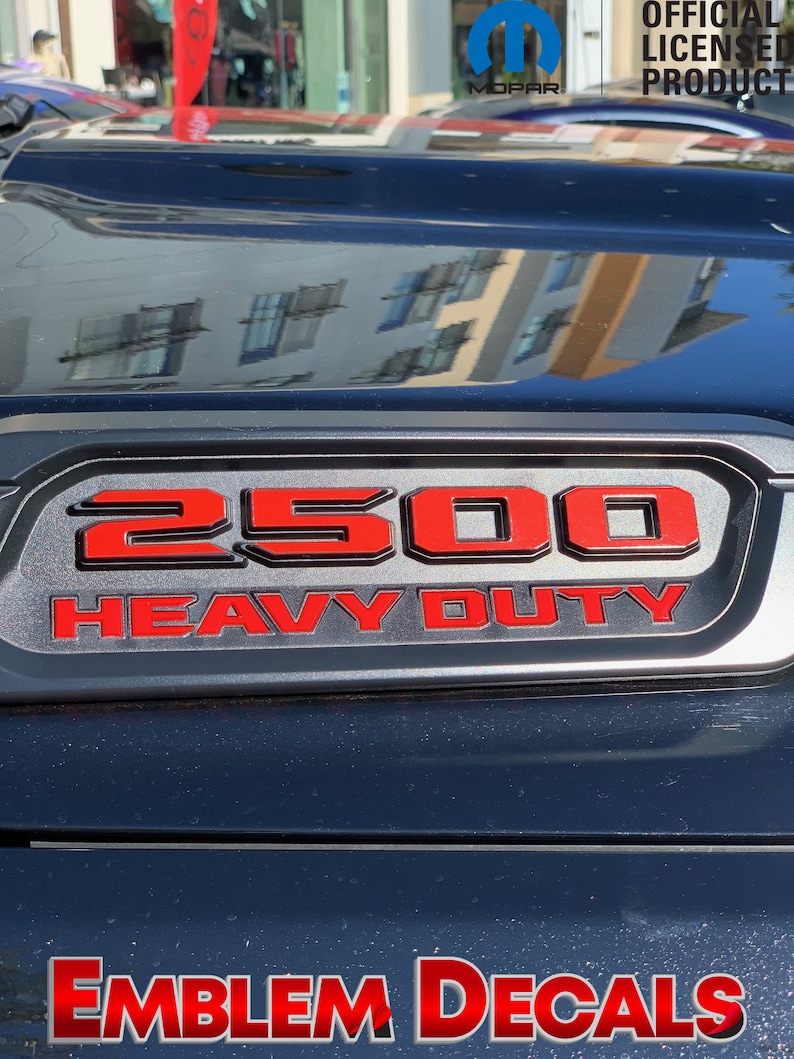 2500 Text RAM 2500 Hood Emblems Overlay Decal 2019 2020 2021 2022 2023 2024 - Etsy